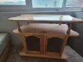 Легла от естествено дърво (чам) с 2 ракли, снимка 9