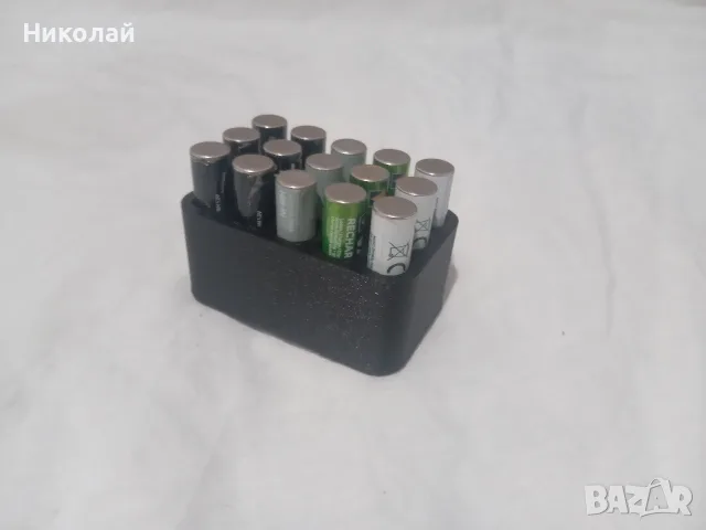 Органайзер за батерии ААА за дома 