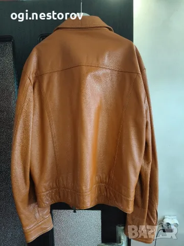 Кожено яке Versace, снимка 2 - Якета - 56652027