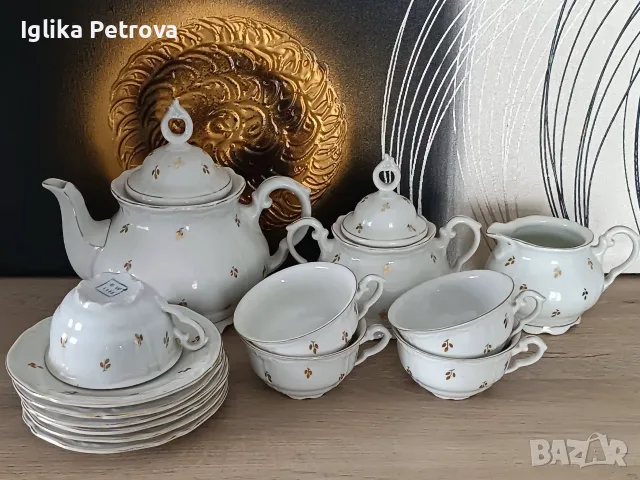 Винтидж сервиз Сталин Видин -1955, снимка 2 - Антикварни и старинни предмети - 56663475