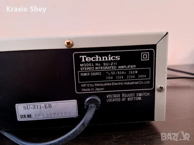 TECHNICS SU-Z11, снимка 6 - Ресийвъри, усилватели, смесителни пултове - 56635143