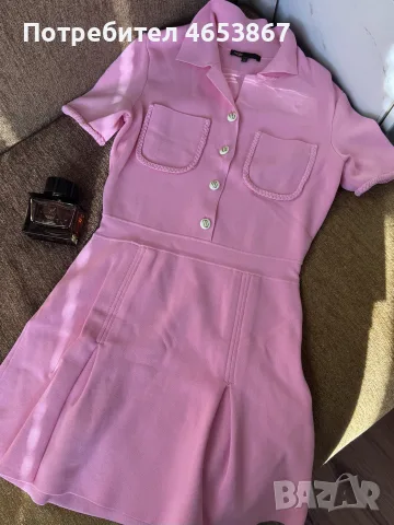 рокля maje 38 номер + 1/2 парфюм Burberry