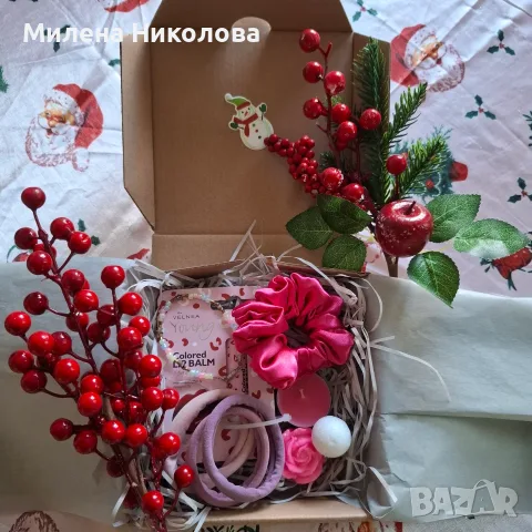 Подаръчна кутия Коледа, снимка 4 - Коледни подаръци - 56717626