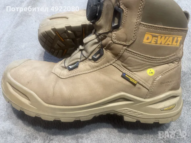 DeWalt -кожени боти с бомбе 44 номер