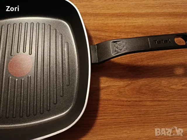 Грил тиган Tefal - 26 см, снимка 4 - Съдове за готвене - 56647641