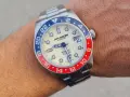 БАРТЕР! Оригинален Aragon Automatic Dive Master Full lume dial Pepsi bezel 40mm., снимка 6