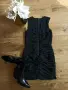 H&M Нова стилна черна мини рокля, снимка 5