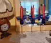 Комплект от 3 стъклени свещника, снимка 1